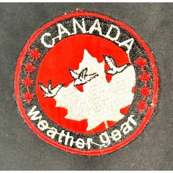 Canada Weather Gear Super Triple Goose Mens Parka Faux Fur Hooded Black Sz Large - Picture 11 of 14